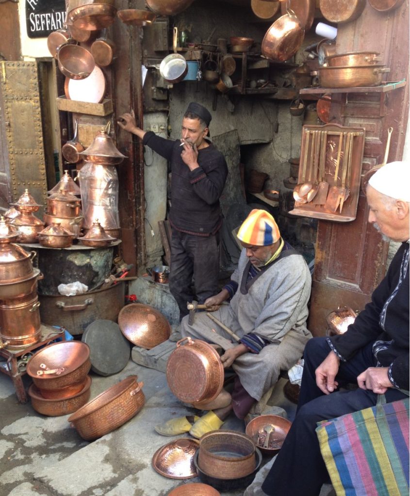 Making Copper Pots in the Fez Medina 
