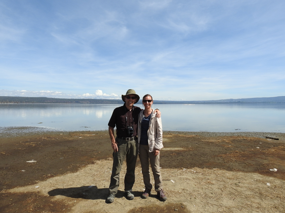 Kerry & Rob at Lake Nakuru