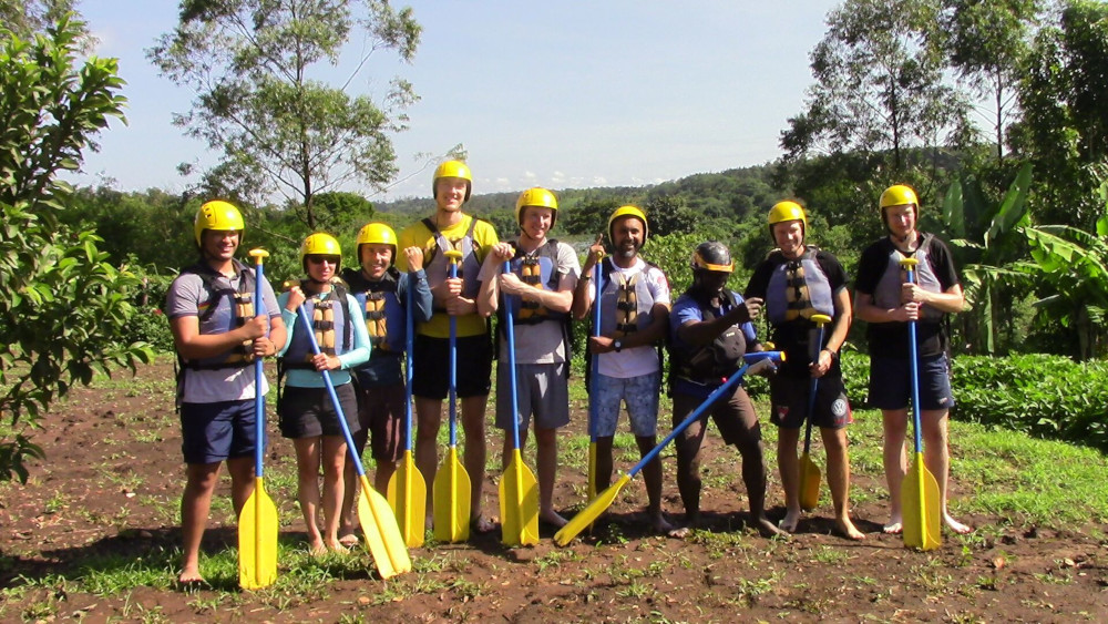 Rafting the Nile River 