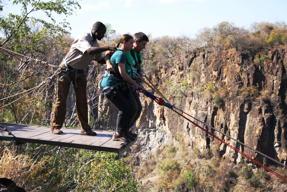 Victoria Falls Bridge Swing