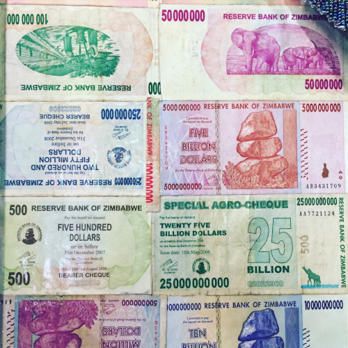 Old Zimbabwe Currency