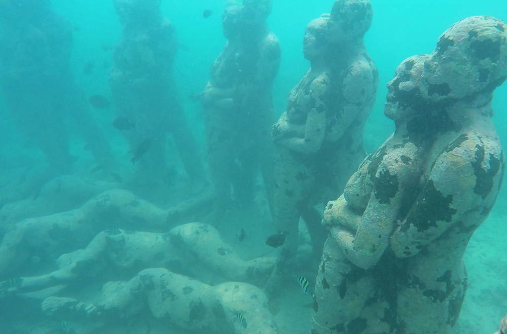 Underwater Sculpture at Gili Meno