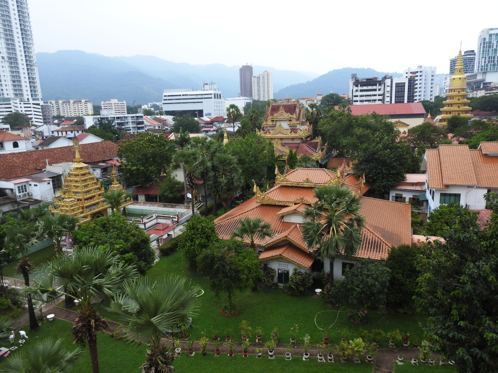 View From Dhammikarama