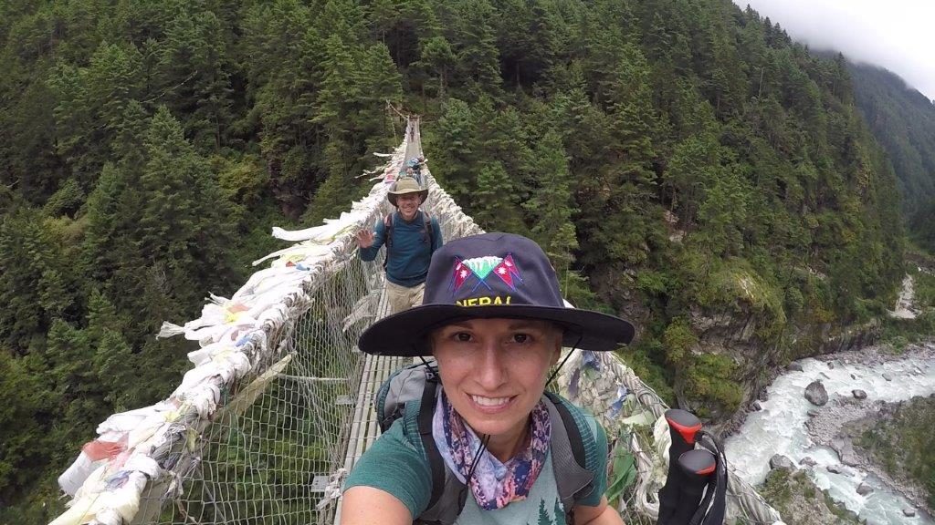 Crossing a Bailey Bridge