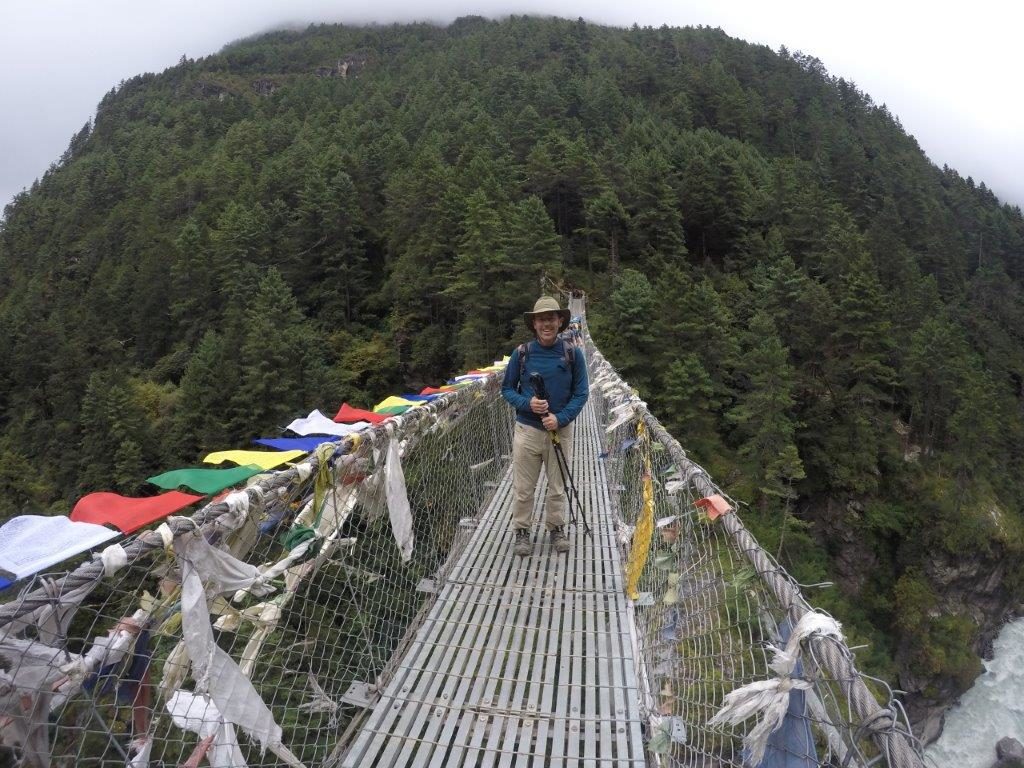 Crossing a Bailey Bridge