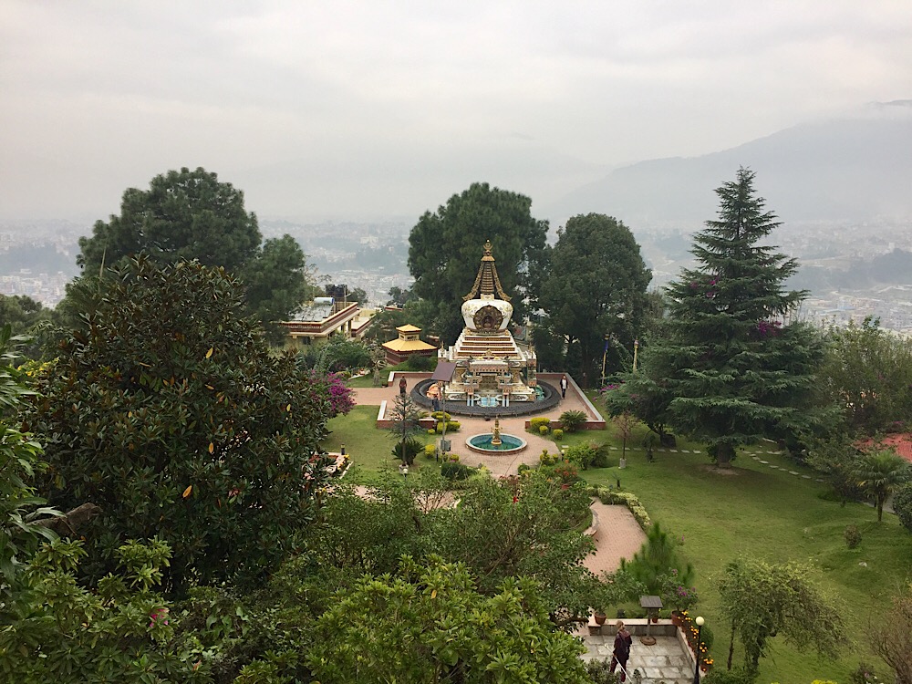 Kopan Monastery Stupa Garden