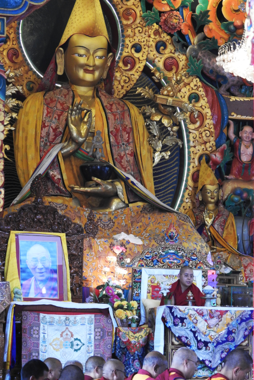 Ling Rinpoche Welcome At Kopan Monastery