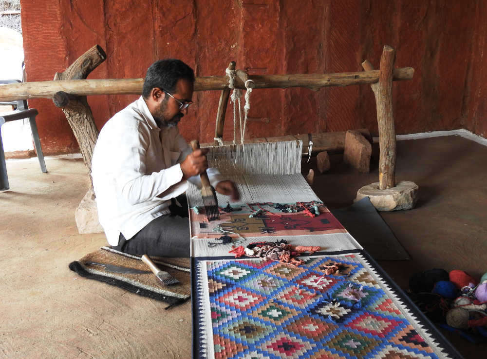 Bishnoi Village Carpet Weaving