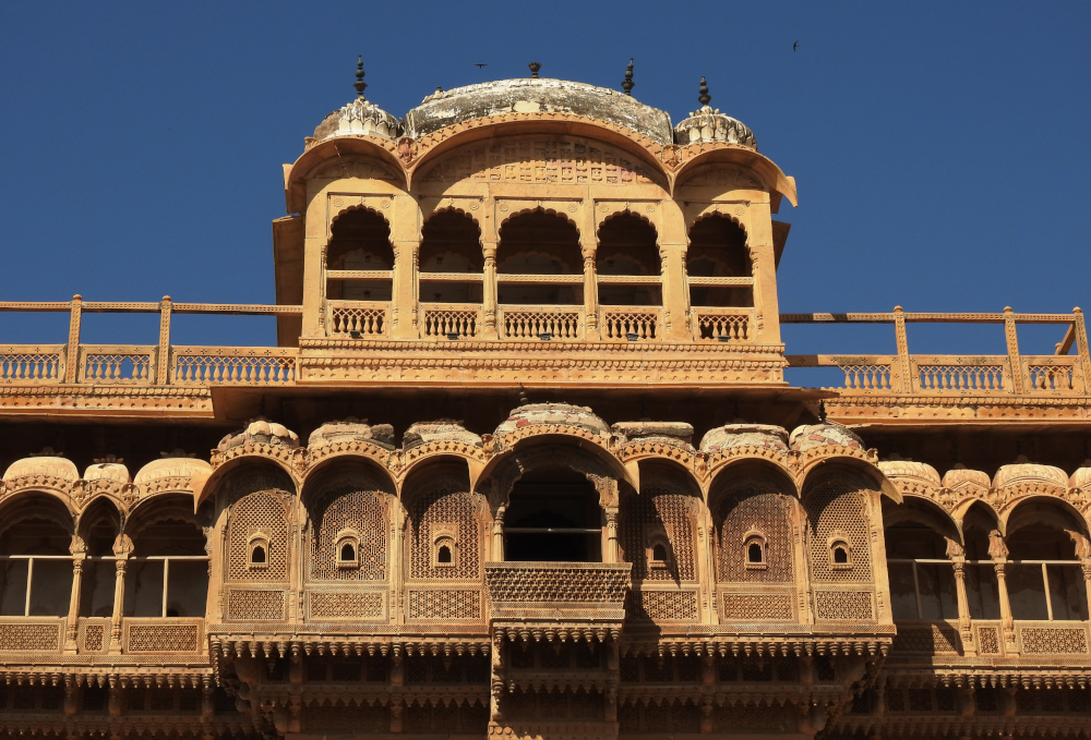 Sandstone Building in Jaisalmer Fort