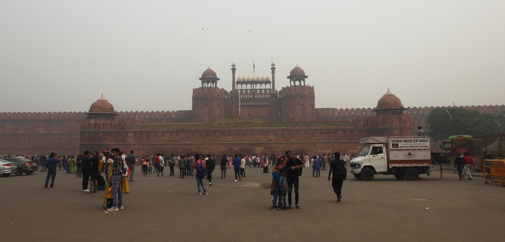 Red Fort Exterior Wall