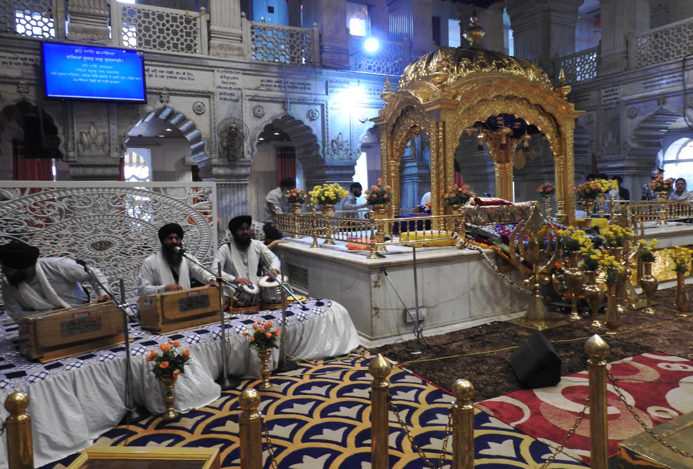 Sikh Temple Inside Old Delhi