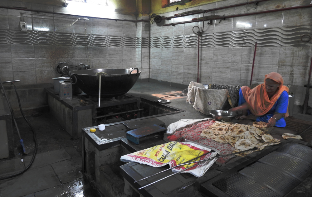 Kitchen at the Sikh Temple